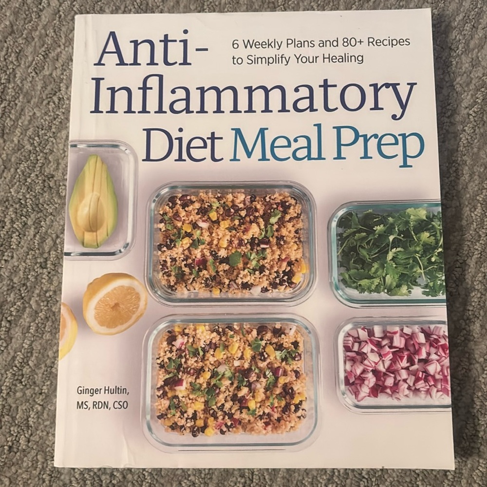 Anti-inflammatory diet meal prep - Ginger Hultin